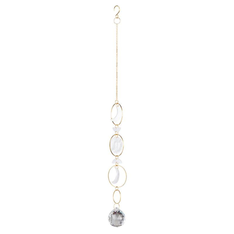 Sun and Moon resin Crystal Suncatcher