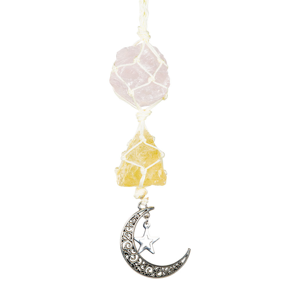 Stars and Moon Crystal Hanger