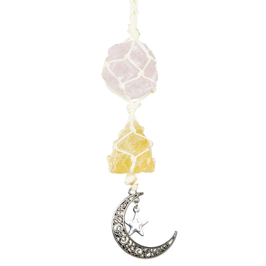 Stars and Moon Crystal Hanger