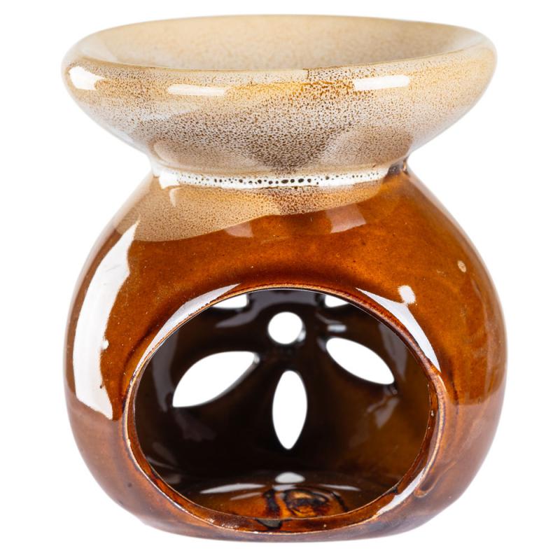 Flower Ceramic Oil Burner