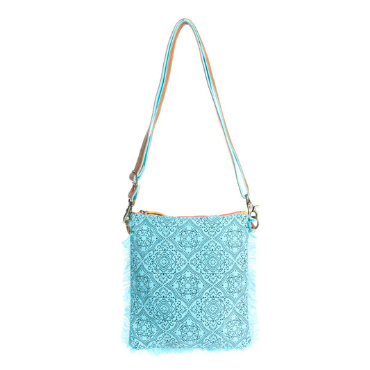 Triple Fork Ranch Crossbody Bag in Turquoise