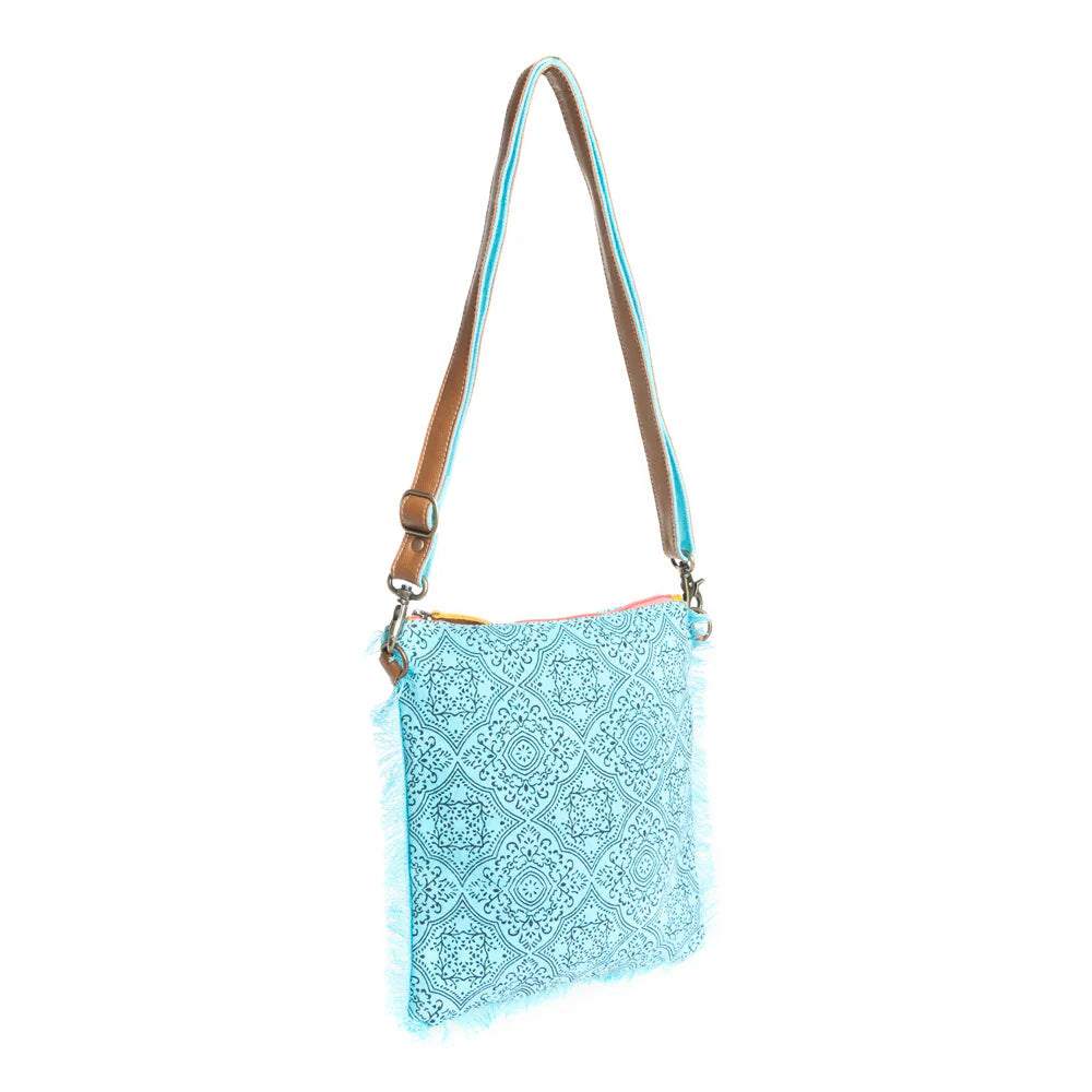 Triple Fork Ranch Crossbody Bag in Turquoise