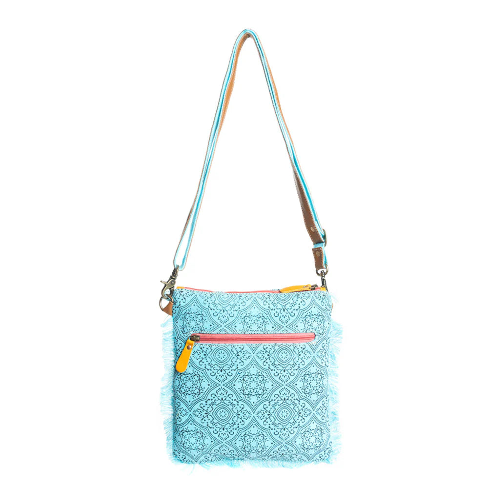 Triple Fork Ranch Crossbody Bag in Turquoise