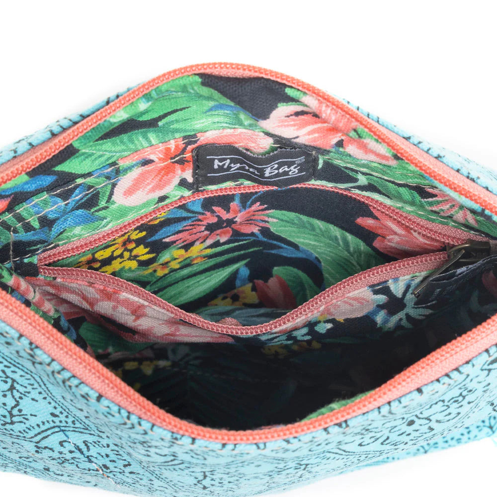 Triple Fork Ranch Crossbody Bag in Turquoise
