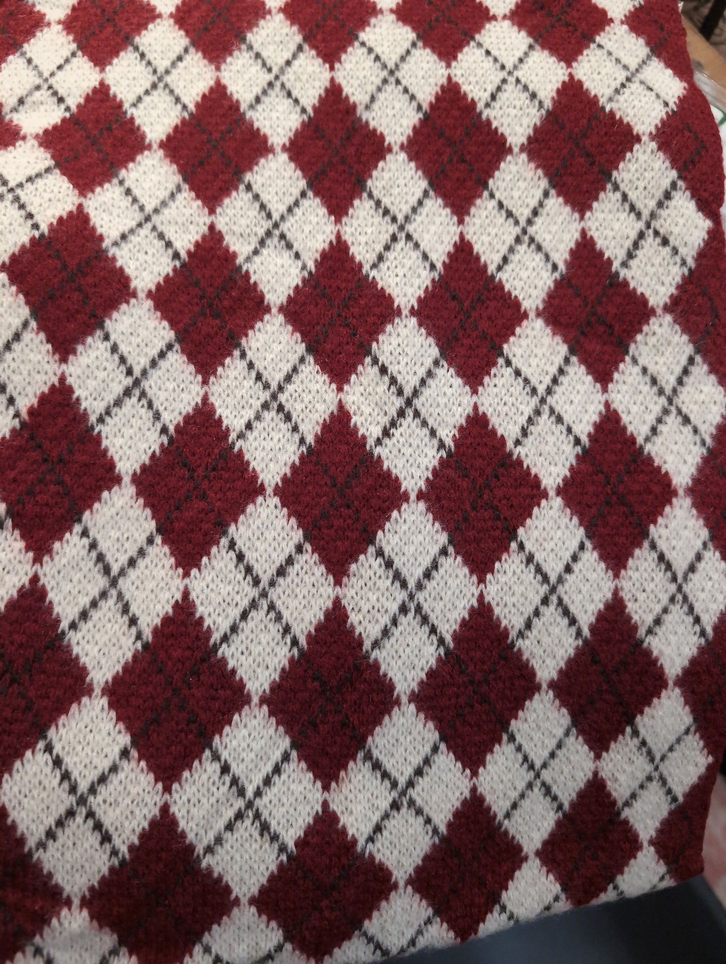Argyle scarf