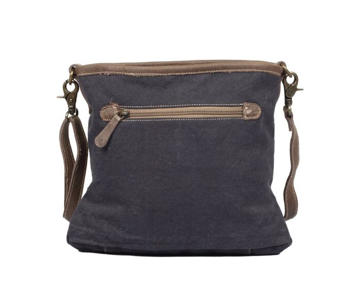 Navy Kilim Shoulder Bag