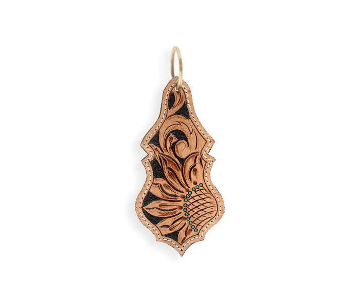 Sandy Flower Key Fob