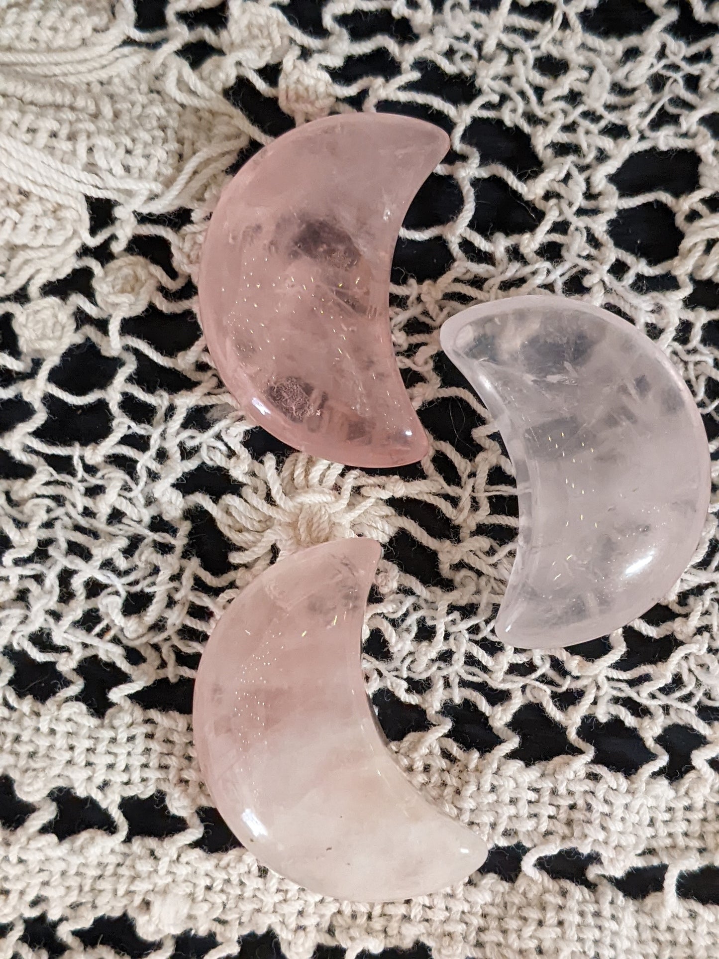 Gemstone Moon Rose Quartz