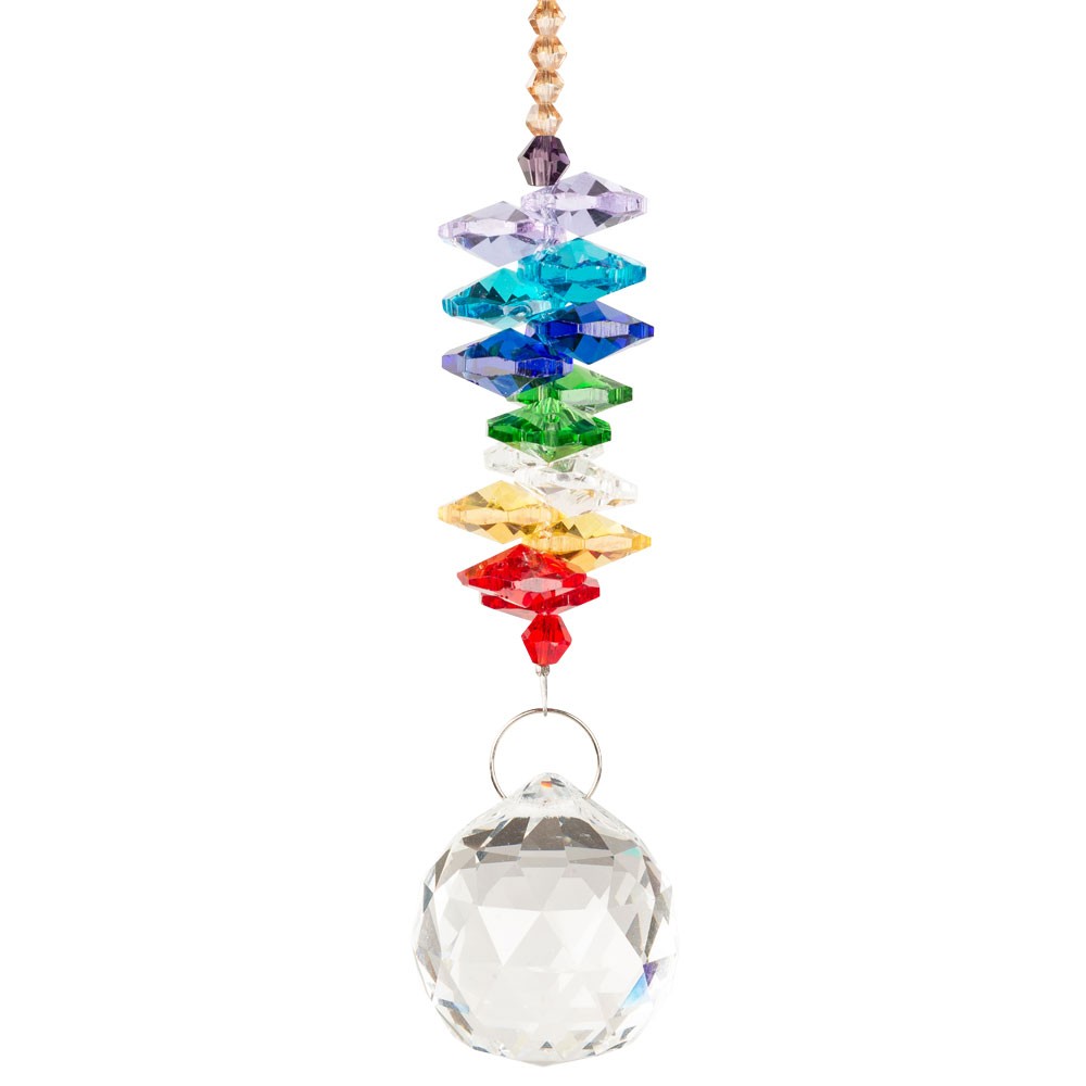 Chakra Crystal Suncatcher