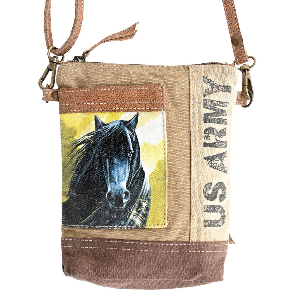 US Army Horse Crossbody