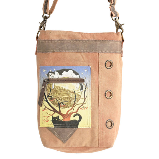 Cats Over the Moon Crossbody