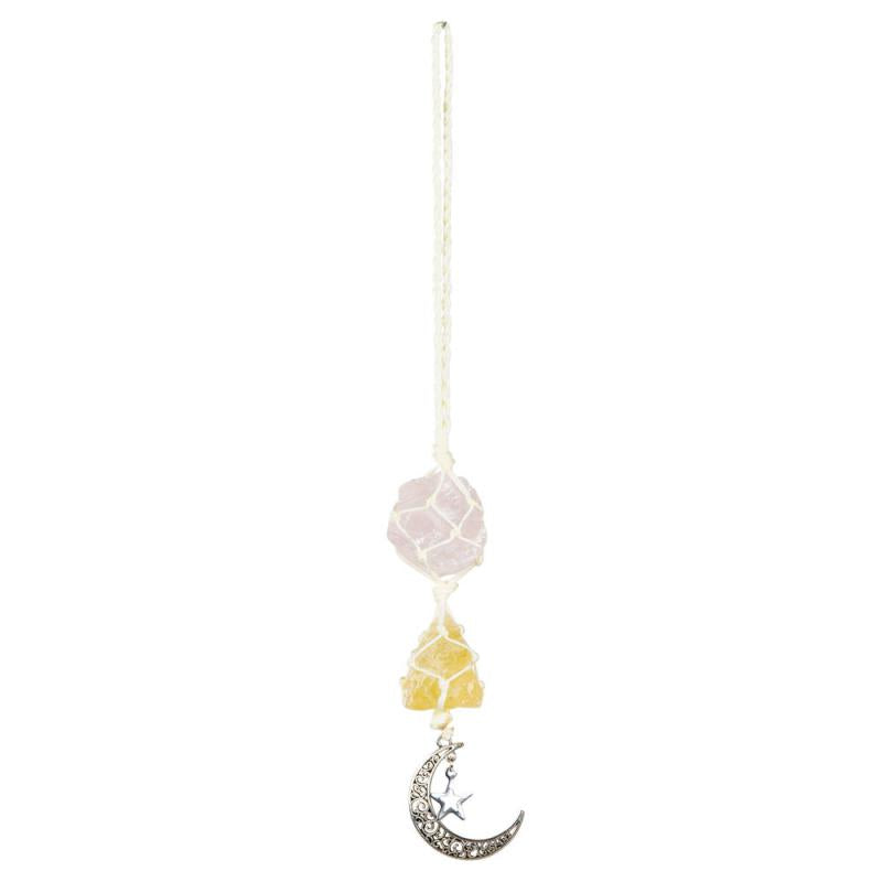 Stars and Moon Crystal Hanger