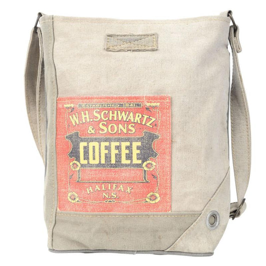 W.H. Schwartz & Sons Coffee Canvas Bag