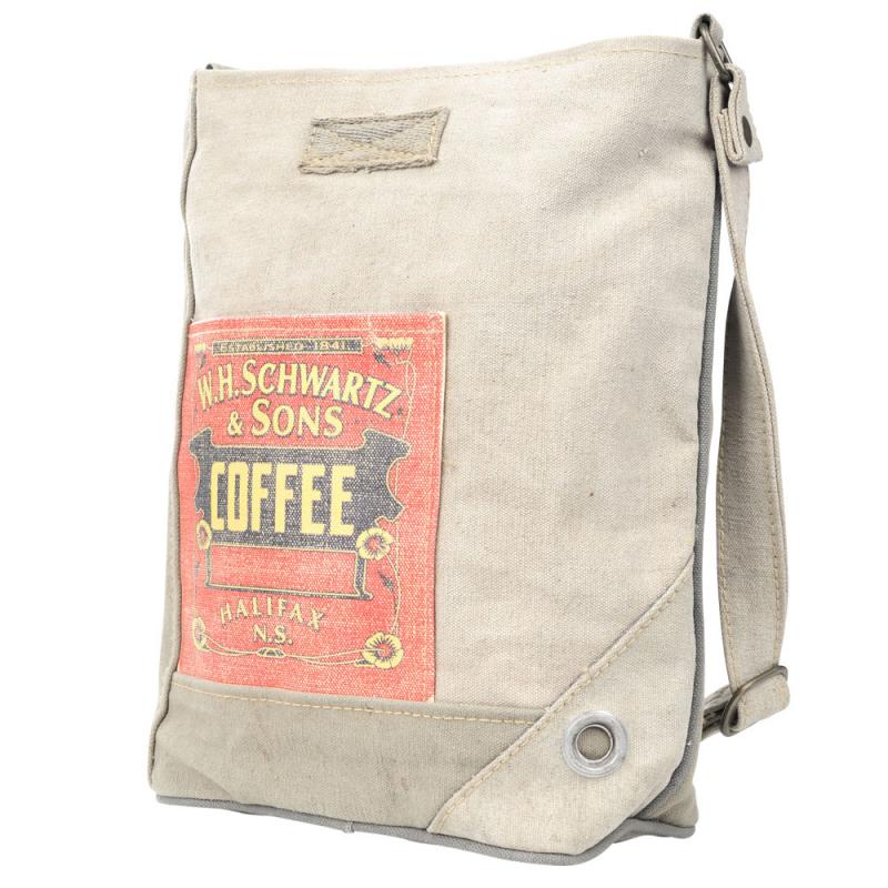 W.H. Schwartz & Sons Coffee Canvas Bag