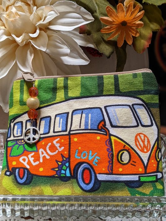 Peace and Love Coin Purse