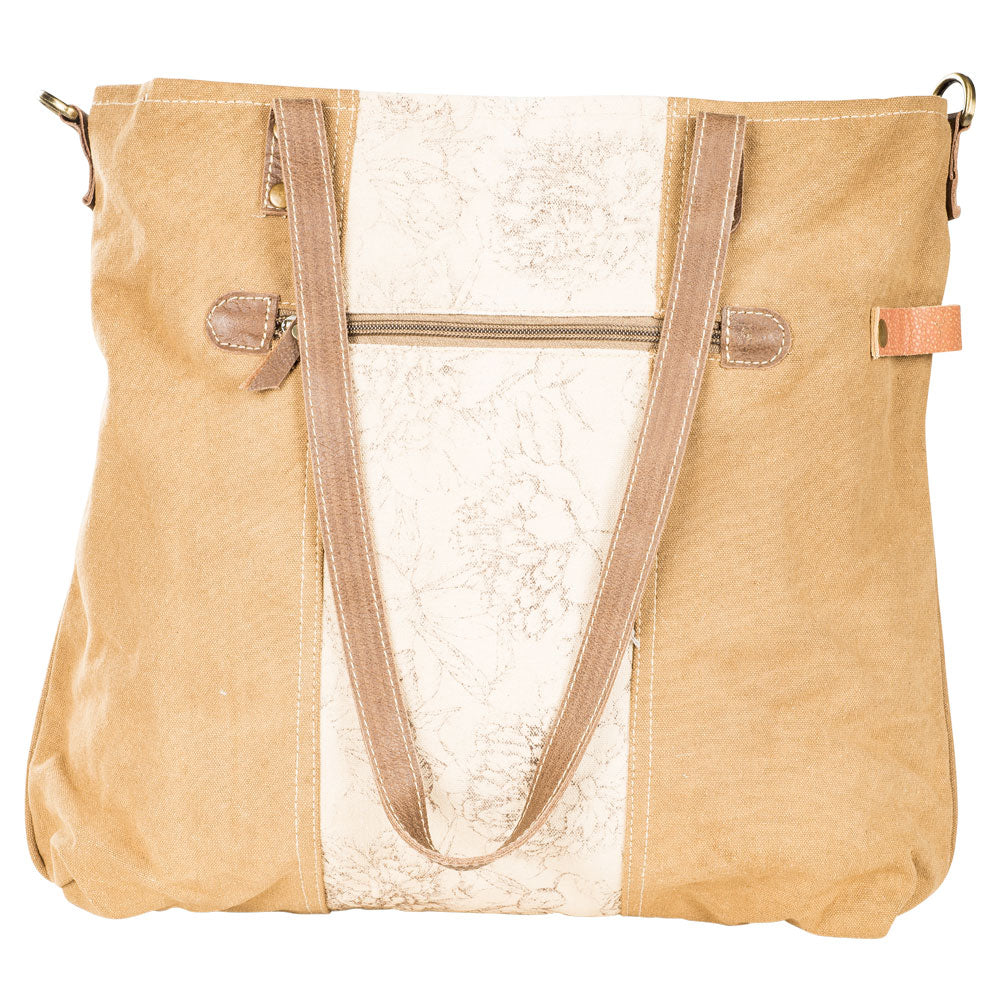 Cinnamon Floral Tote
