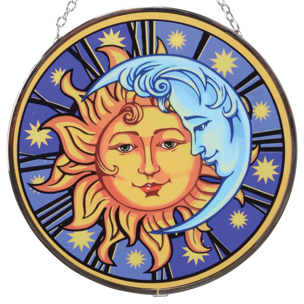 Sun and Moon Suncatcher