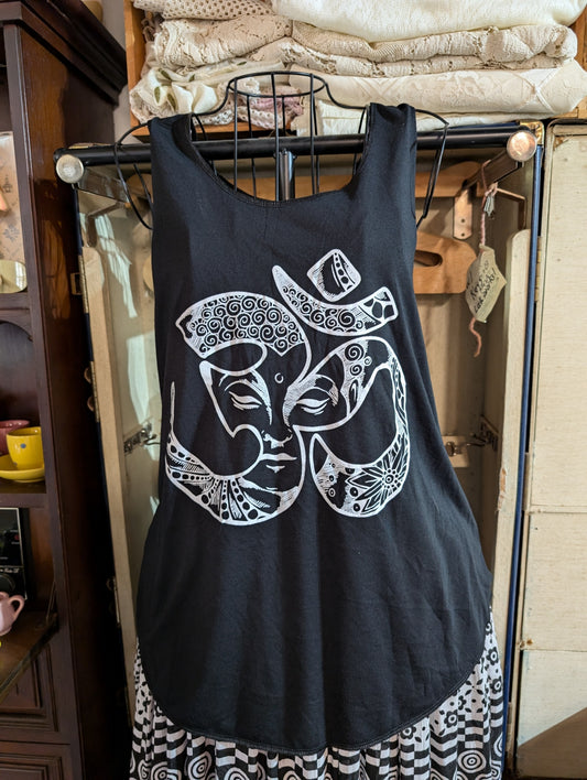 Om  Graphic Tank (Black)