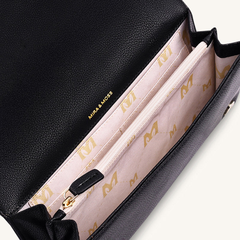 Delphine Crossbody - Black