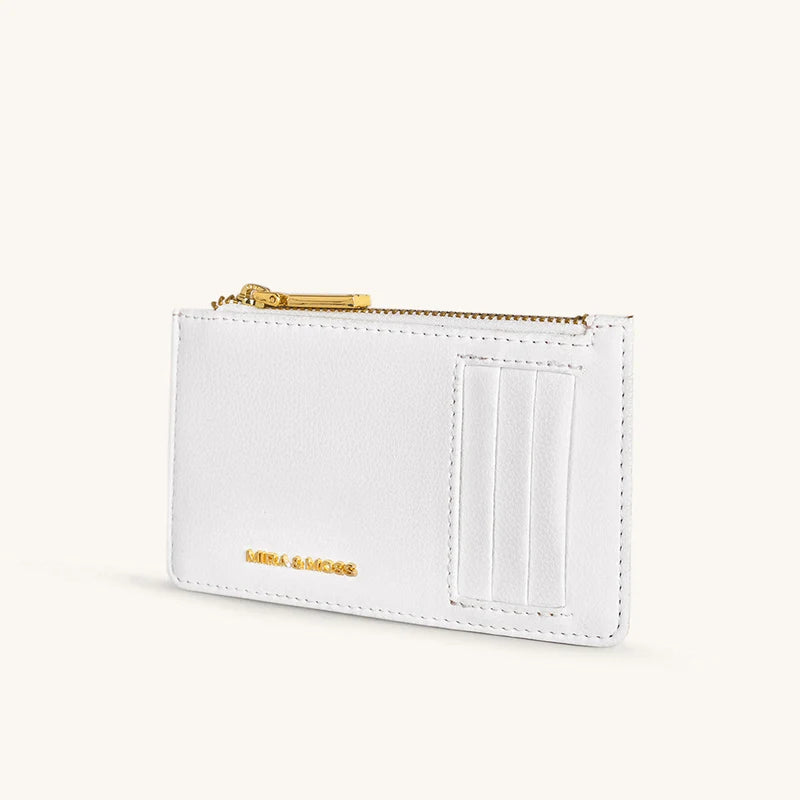 Mira & Moss Ruby Card Wallet - Ivory