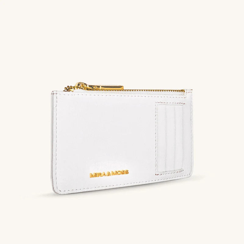 Mira & Moss Ruby Card Wallet - Ivory