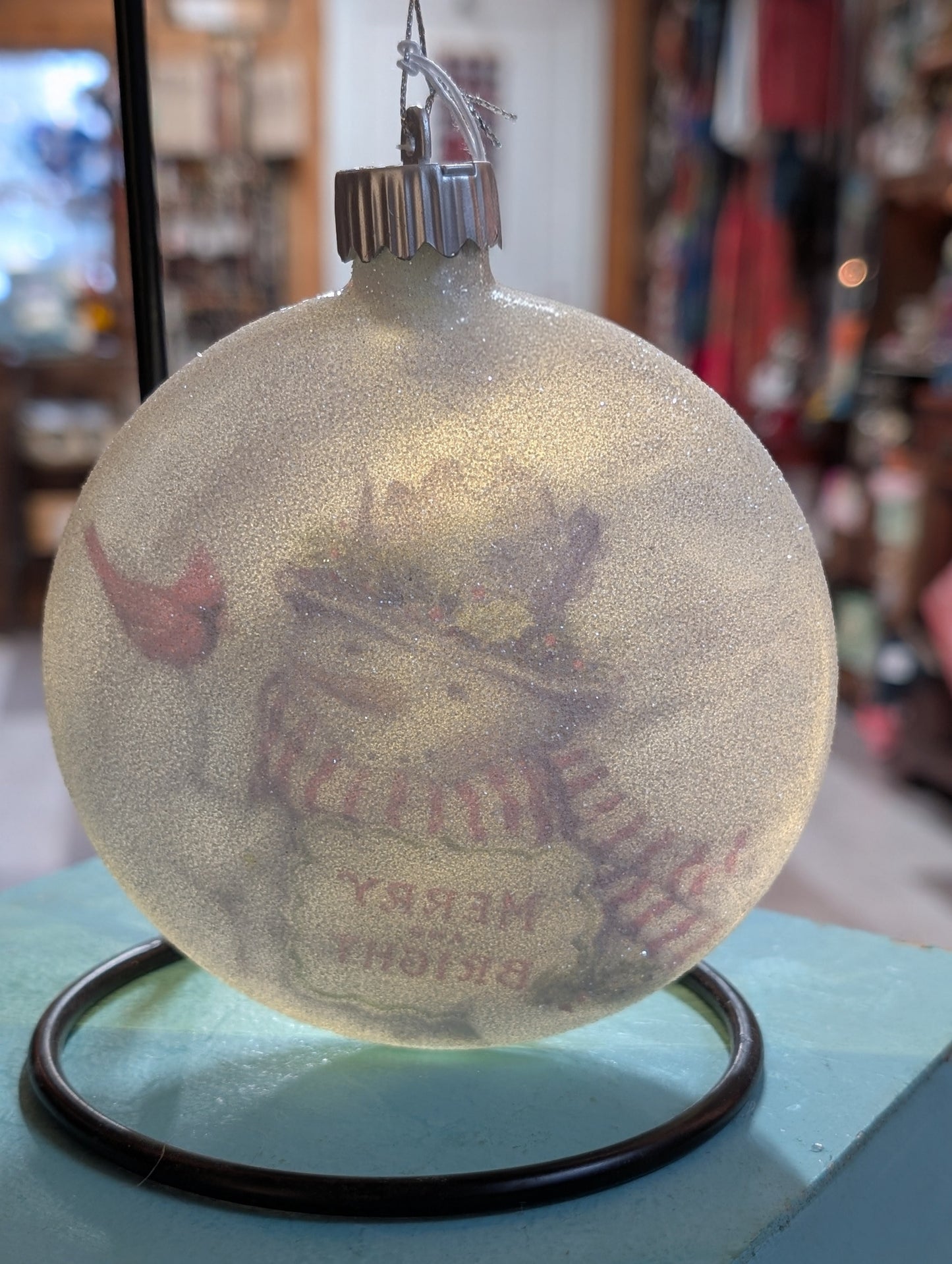 Light up Snowman Ornament