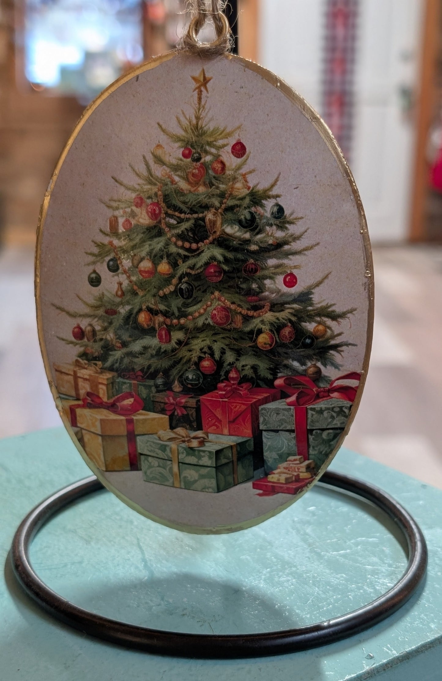 Vintage Metal Ornaments