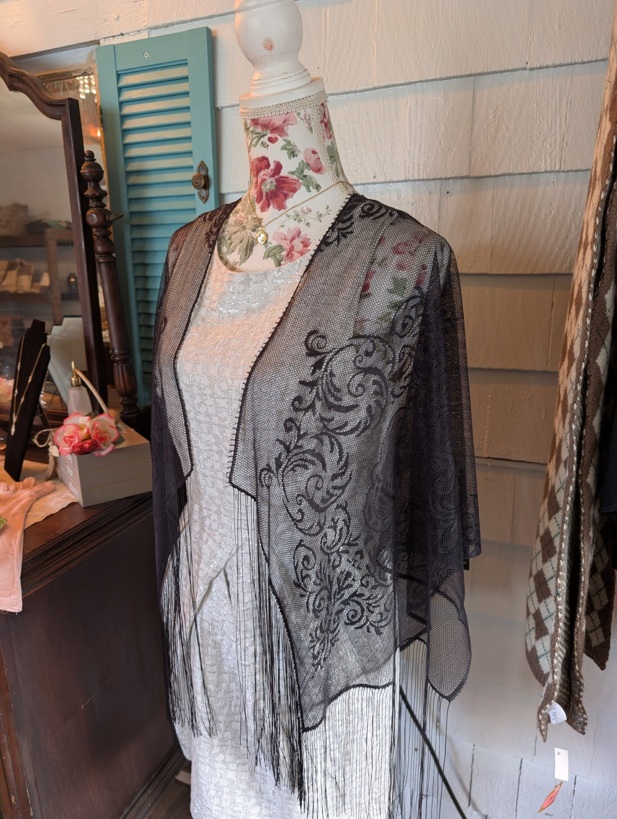 Tasseled Shawl