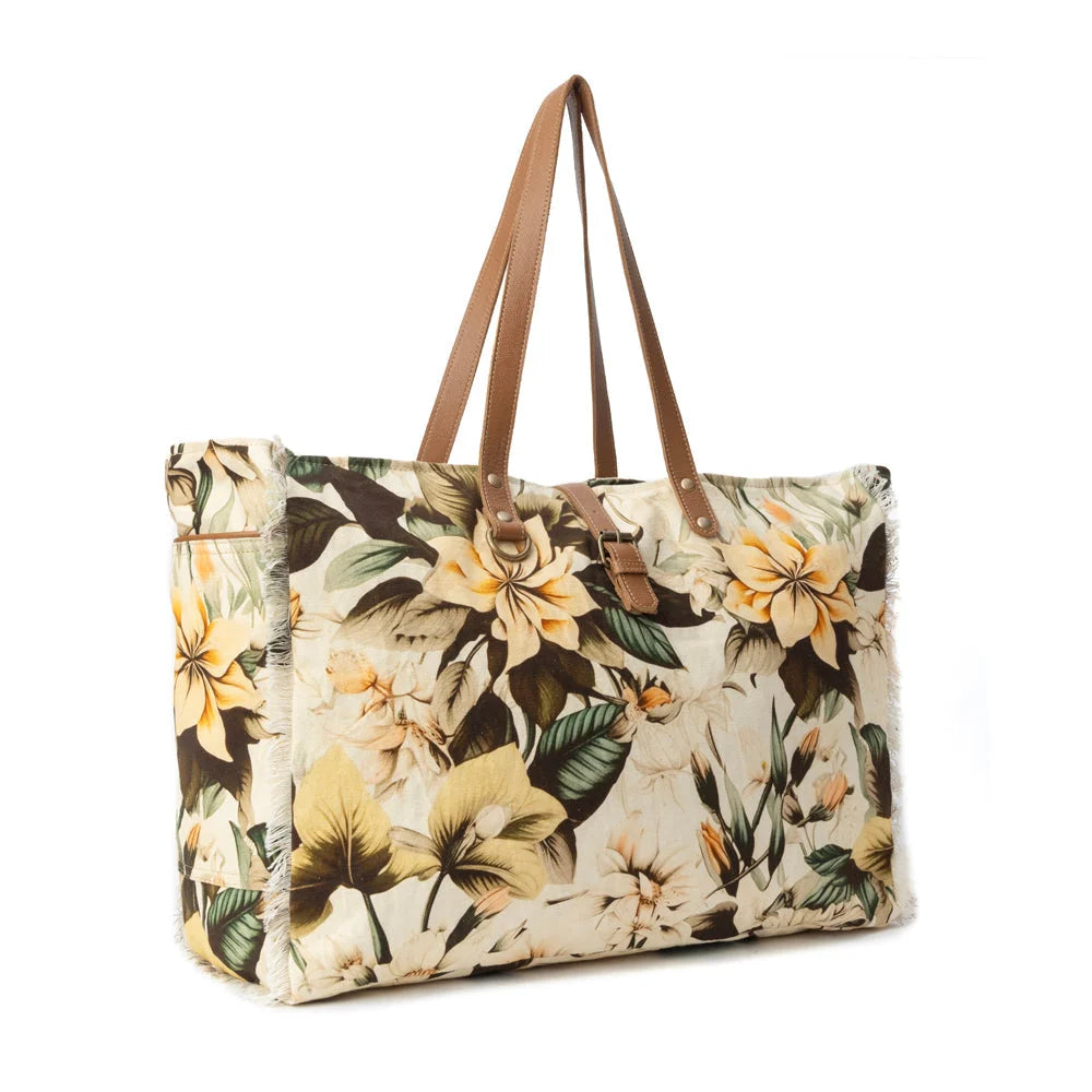 Lovely Florals Weekender Bag