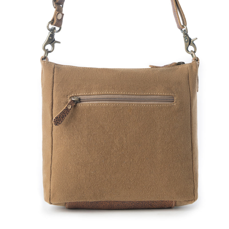 Crestbloom Vintage Crossbody in Navy