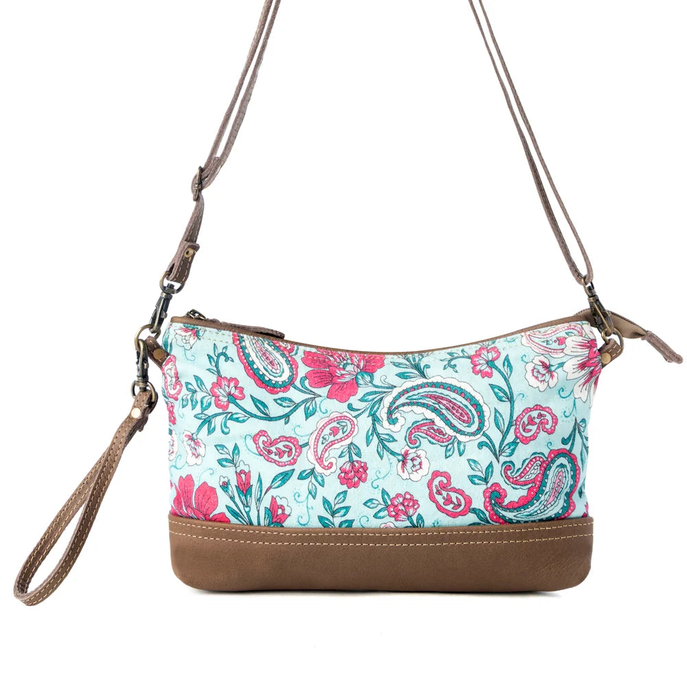 Wild Posy Crossbody in Agave