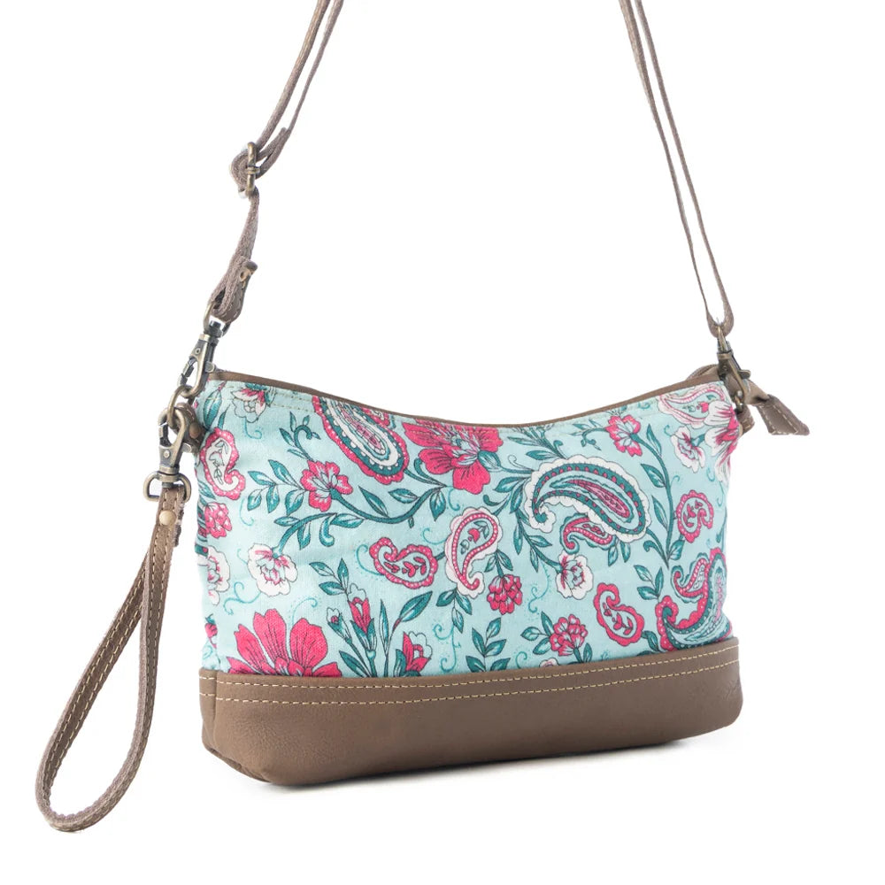 Wild Posy Crossbody in Agave