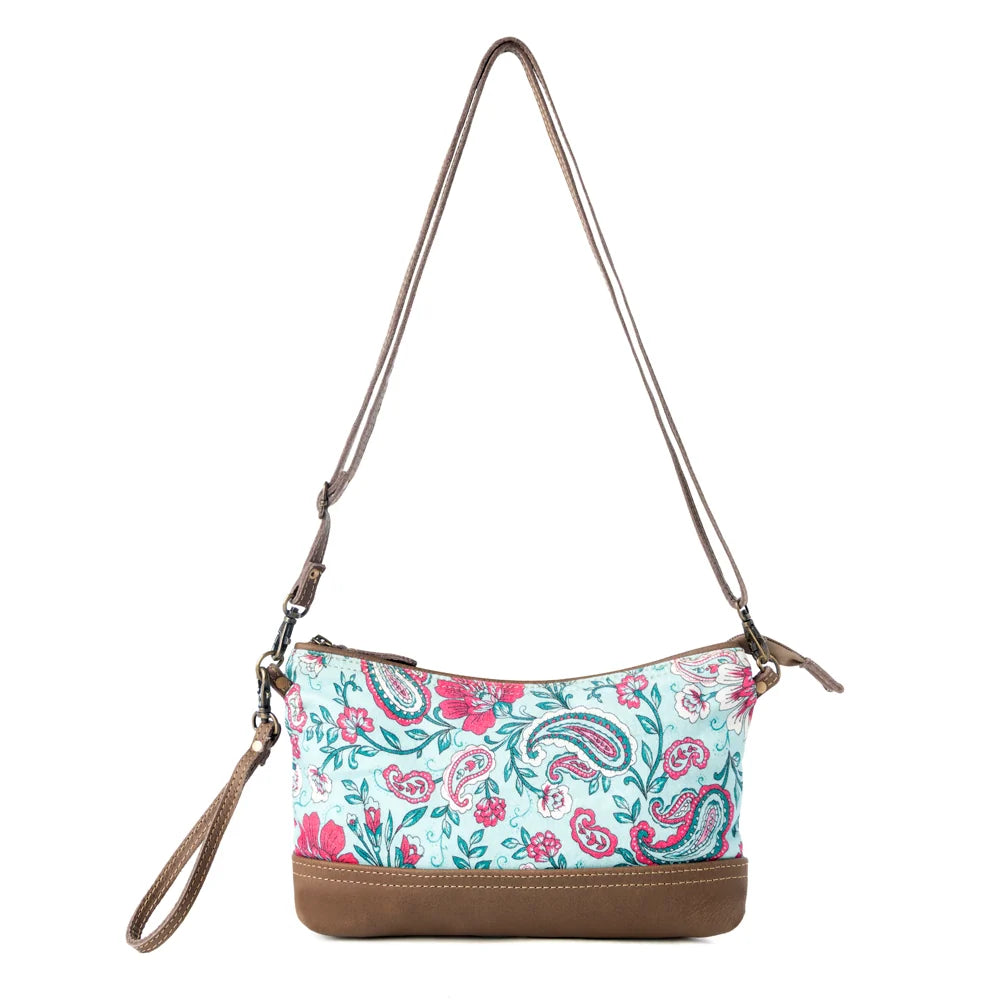 Wild Posy Crossbody in Agave