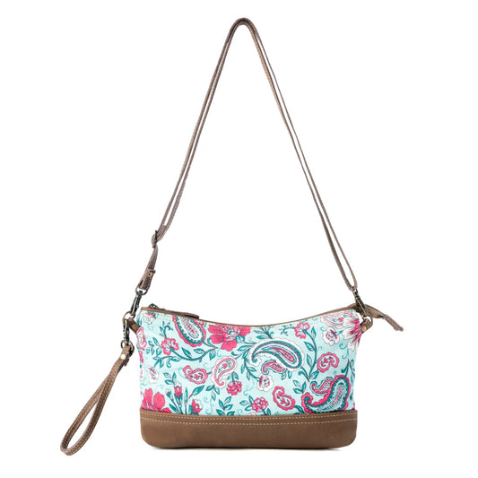 Wild Posy Crossbody in Agave