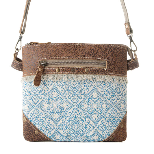 Inkwild Vintage Crossbody In Blue