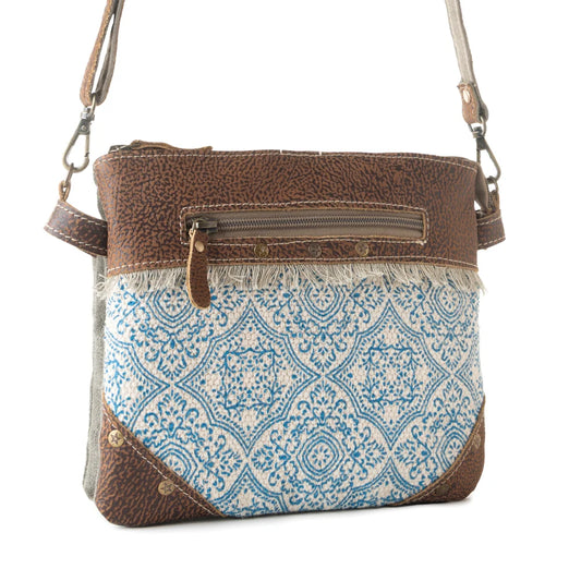 Inkwild Vintage Crossbody In Blue