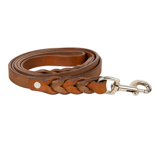 Explorer Leather Dog Leash