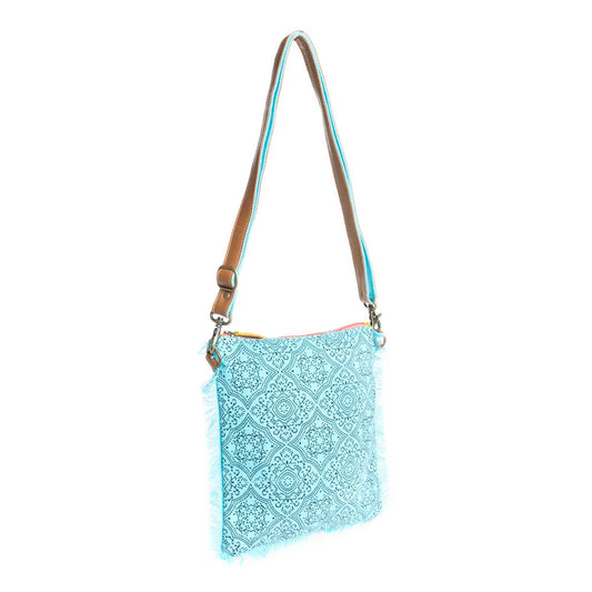 Triple Fork Ranch Crossbody Bag in Turquoise