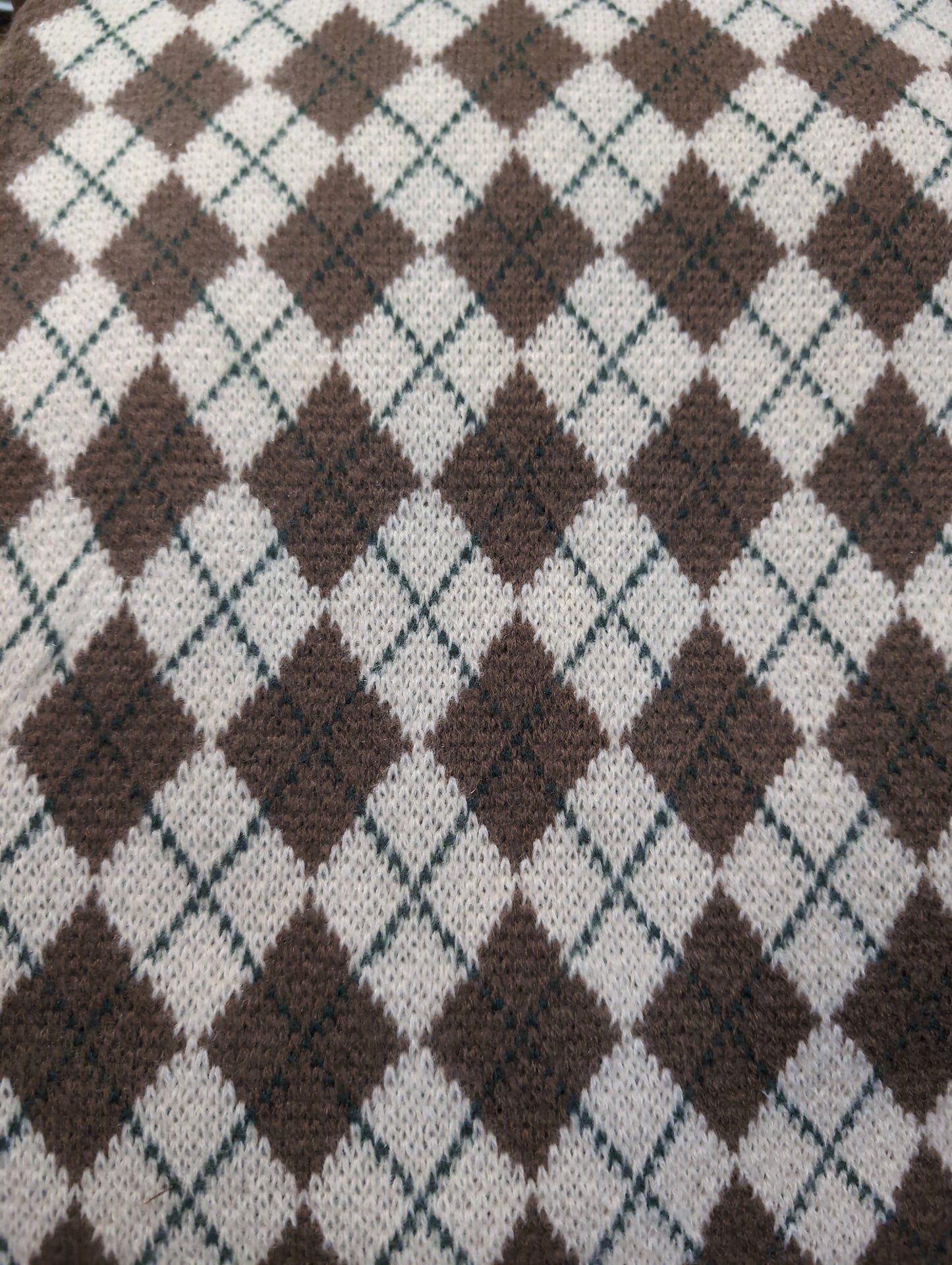 Argyle scarf