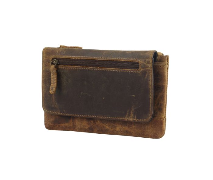 Oak Fire Leather Wallet