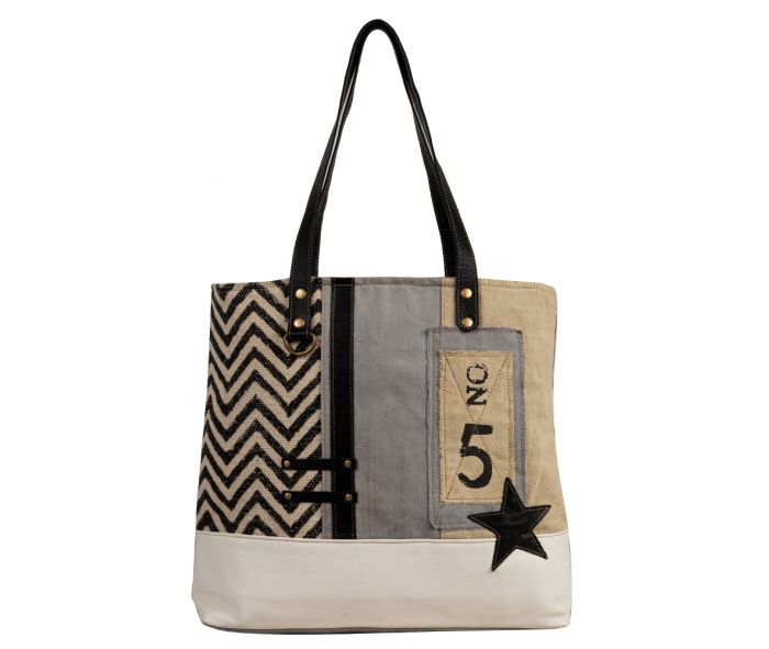 Globetrotter Patch Tote