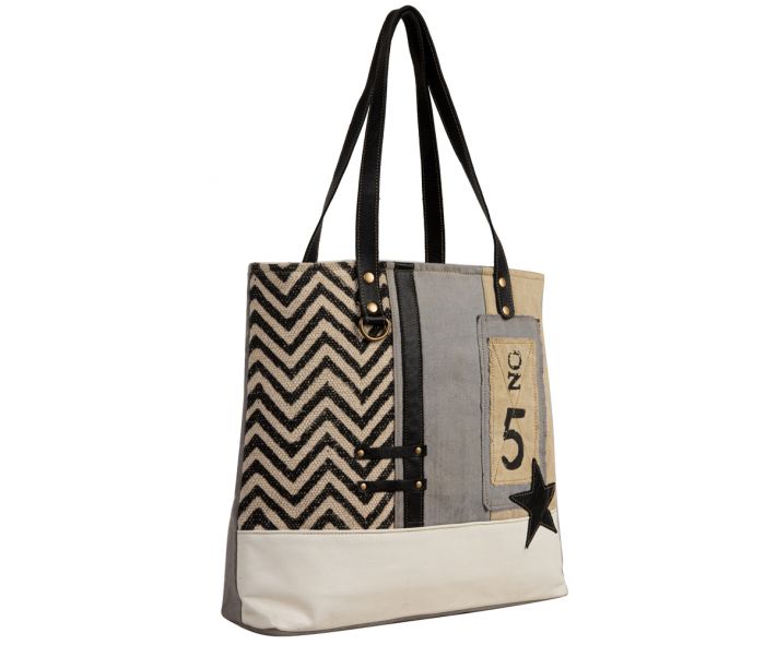 Globetrotter Patch Tote