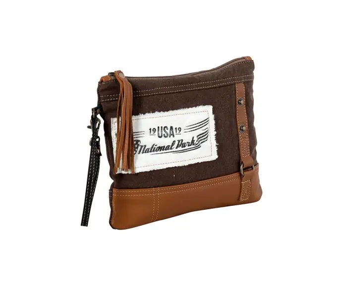 National Park Vintage Look Pouch