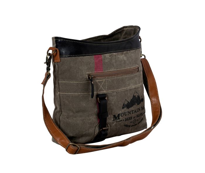 Mountain Man Rustic Shoulder Bag