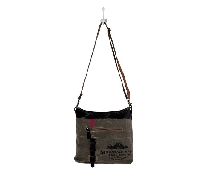 Mountain Man Rustic Shoulder Bag