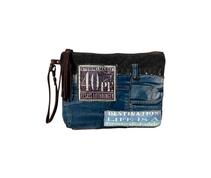 Gormully Denim Pouch