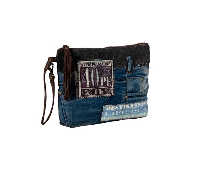 Gormully Denim Pouch