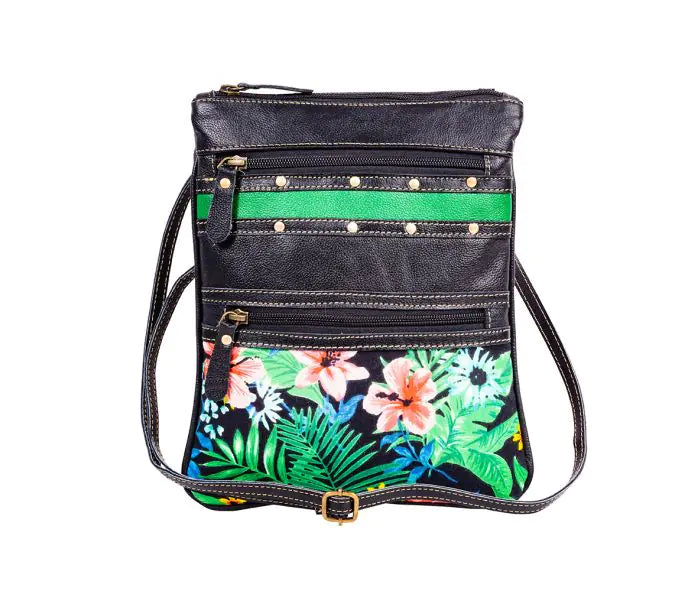 Marianna Floral Leather Bag