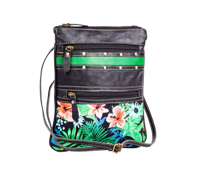 Marianna Floral Leather Bag