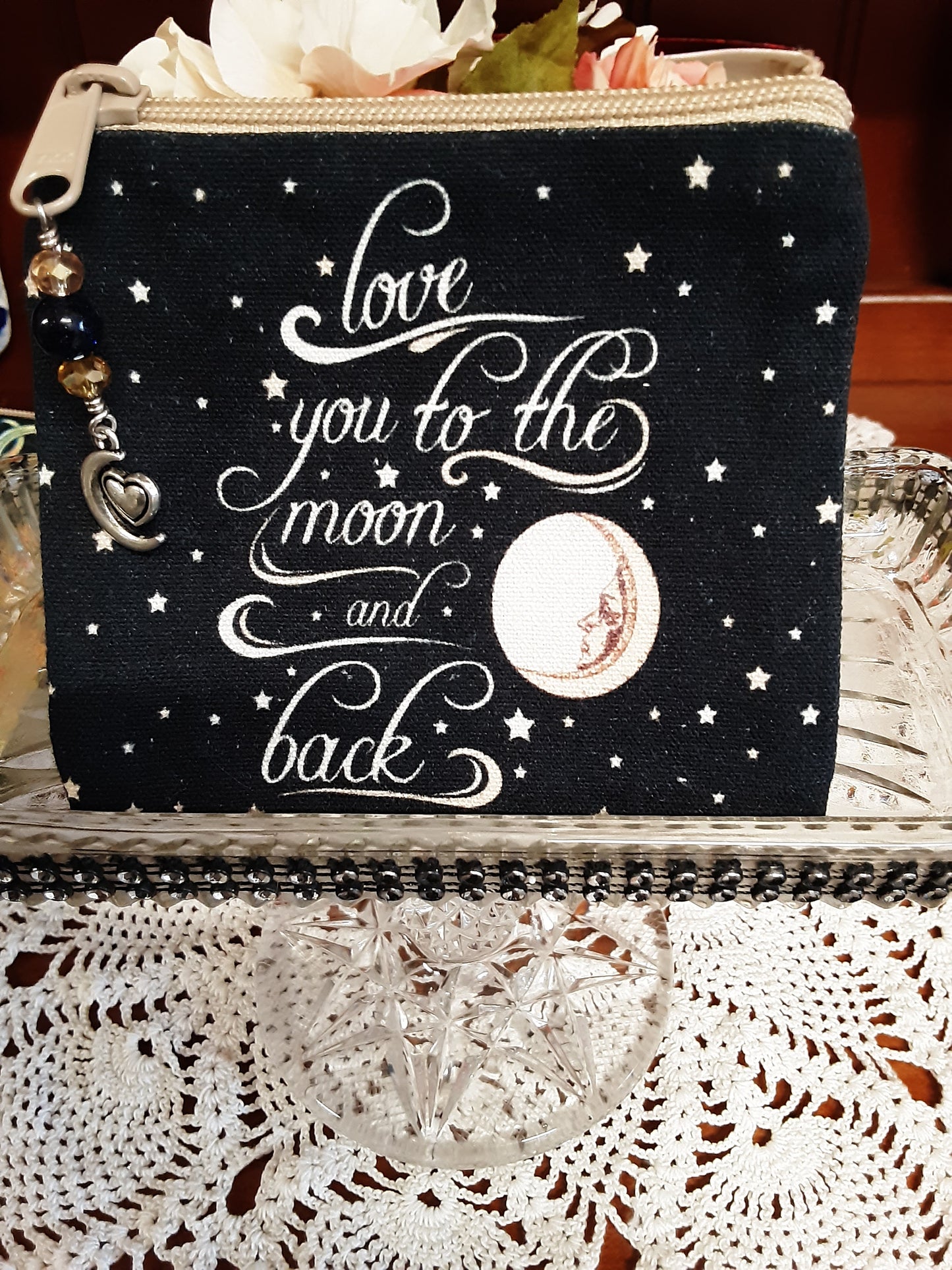 Love You to the Moon and Back Coin Purse